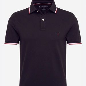 Tommy Hilfiger performance pique polo, Navy, size xxxl